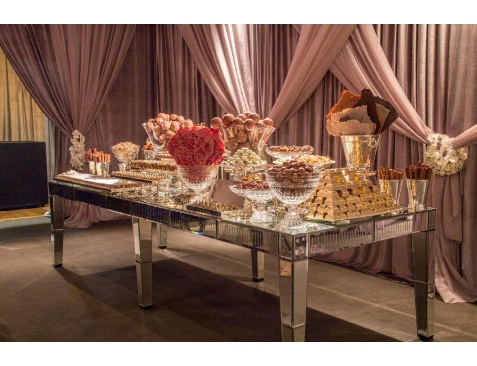 Mesa Espelho Baccarat